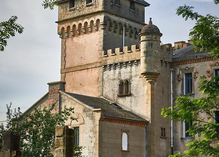 Chateau De Sibra Frühstückspension Lagarde (Ariege)